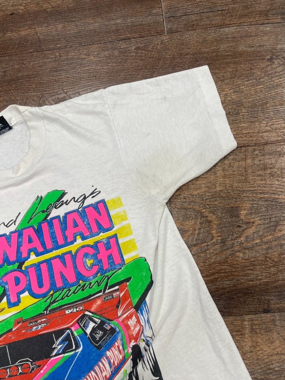 Vintage Hawaiian Punch NHRA Funny Car Double Sided Tee USA - Picture 7 of 8